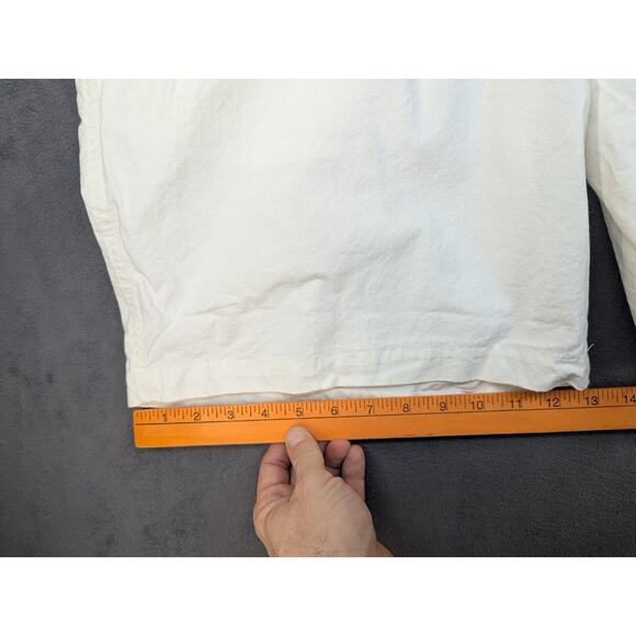 Pacific Coast Highway Shorts Men White Size Large Vintage - Picture 5 of 9
